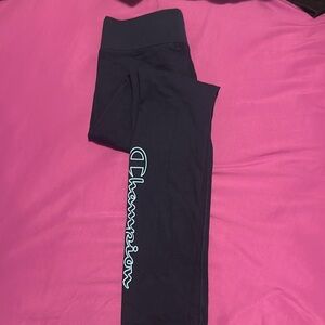 Champion leggings. Navy blue